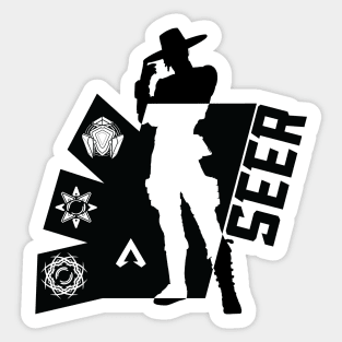 Apex Legend: Seer [ White ] Sticker